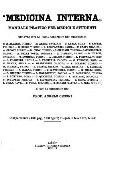 Archivio per le scienze mediche