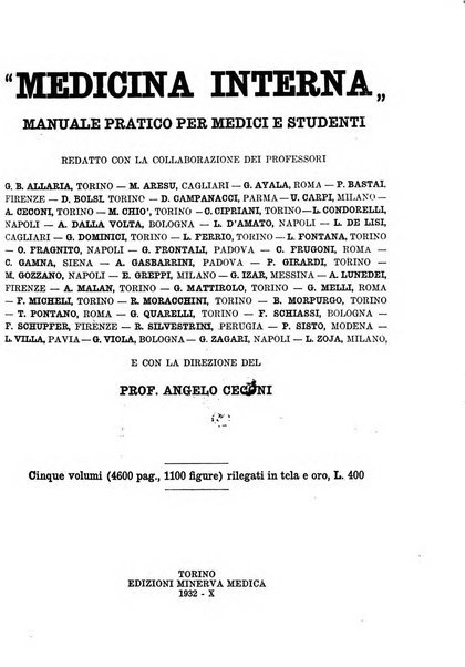 Archivio per le scienze mediche