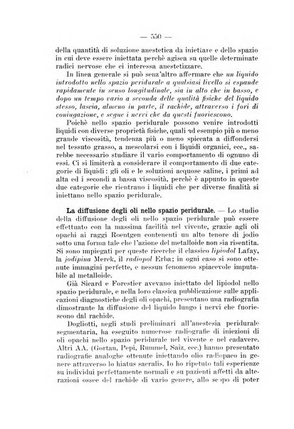 Archivio per le scienze mediche