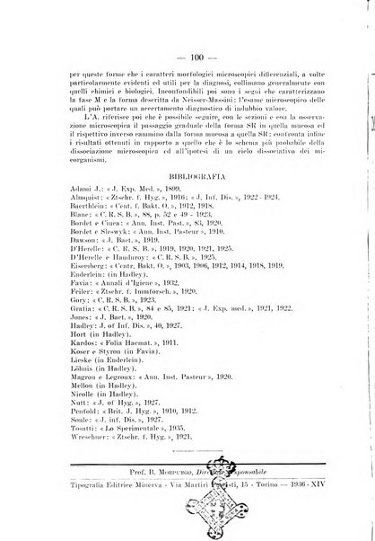 Archivio per le scienze mediche