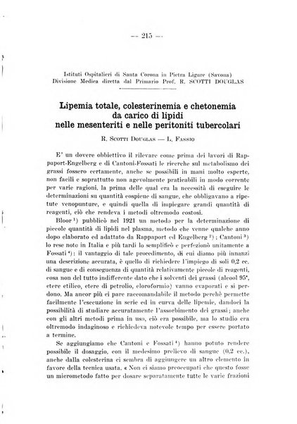 Archivio per le scienze mediche