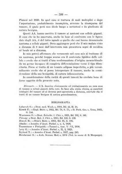 Archivio per le scienze mediche