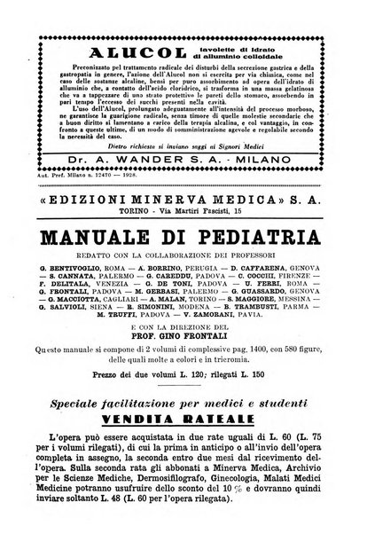 Archivio per le scienze mediche