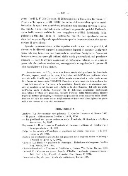 Archivio per le scienze mediche