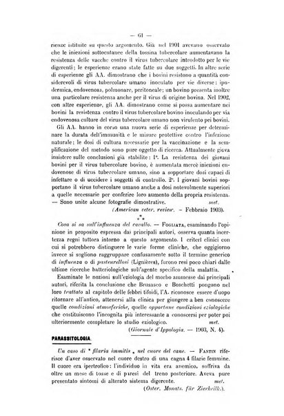 Archivio scientifico della Reale Società ed Accademia veterinaria italiana pubblicazione mensile