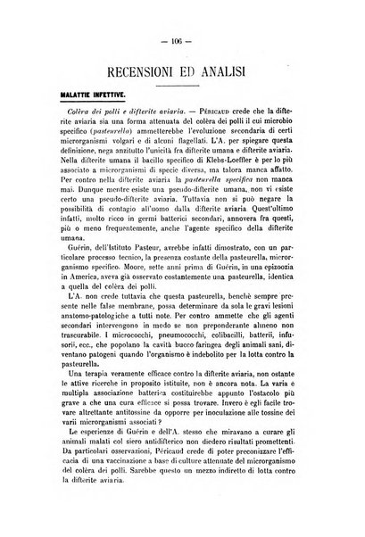 Archivio scientifico della Reale Società ed Accademia veterinaria italiana pubblicazione mensile