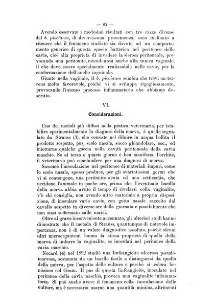 Archivio scientifico della Reale Società ed Accademia veterinaria italiana pubblicazione mensile