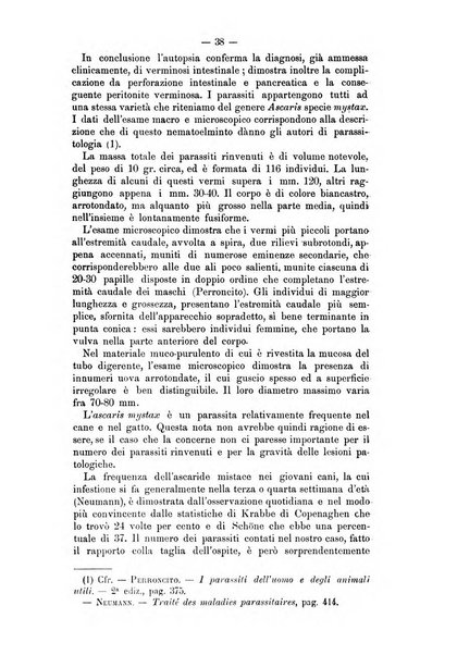 Archivio scientifico della Reale Società ed Accademia veterinaria italiana pubblicazione mensile