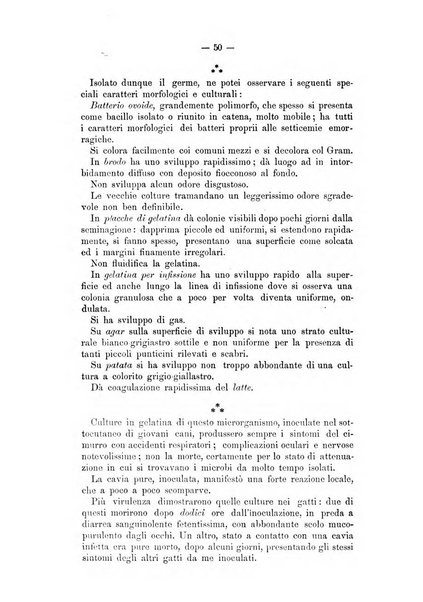 Archivio scientifico della Reale Società ed Accademia veterinaria italiana pubblicazione mensile
