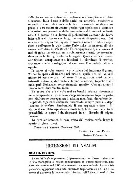 Archivio scientifico della Reale Società ed Accademia veterinaria italiana pubblicazione mensile