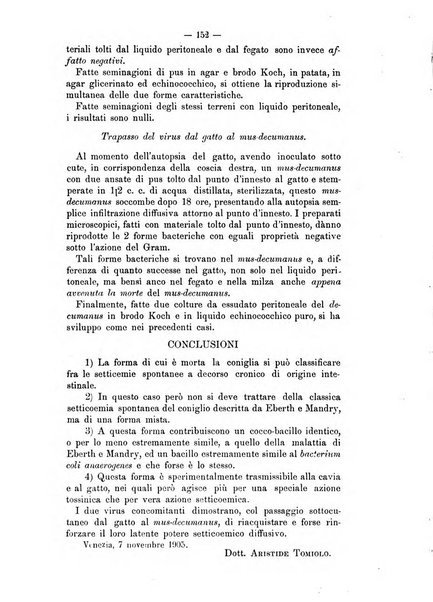 Archivio scientifico della Reale Società ed Accademia veterinaria italiana pubblicazione mensile