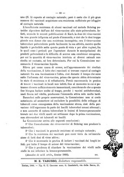 Archivio scientifico della Reale Società ed Accademia veterinaria italiana pubblicazione mensile