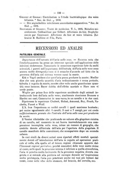 Archivio scientifico della Reale Società ed Accademia veterinaria italiana pubblicazione mensile