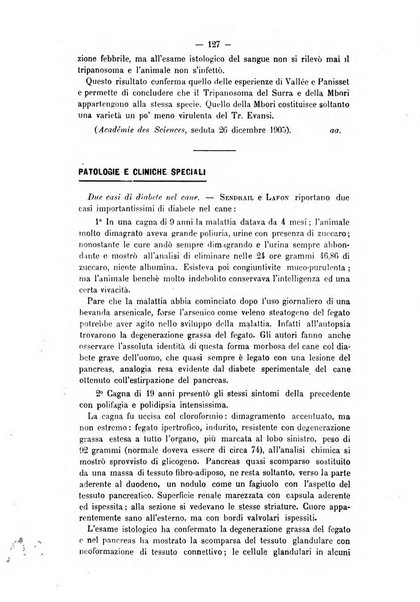 Archivio scientifico della Reale Società ed Accademia veterinaria italiana pubblicazione mensile