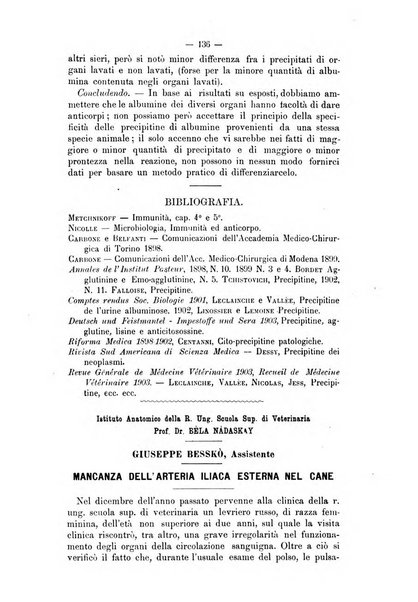 Archivio scientifico della Reale Società ed Accademia veterinaria italiana pubblicazione mensile