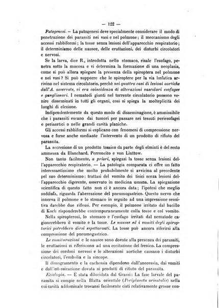 Archivio scientifico della Reale Società ed Accademia veterinaria italiana pubblicazione mensile