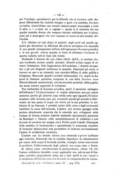 Archivio scientifico della Reale Società ed Accademia veterinaria italiana pubblicazione mensile