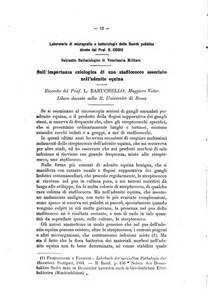 Archivio scientifico della Reale Società ed Accademia veterinaria italiana pubblicazione mensile