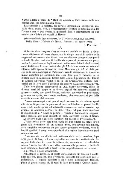 Archivio scientifico della Reale Società ed Accademia veterinaria italiana pubblicazione mensile