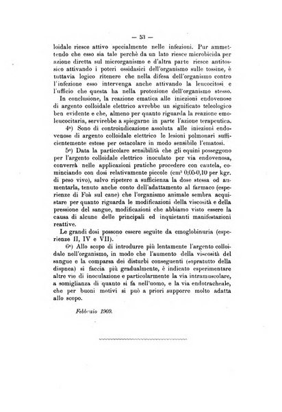 Archivio scientifico della Reale Società ed Accademia veterinaria italiana pubblicazione mensile