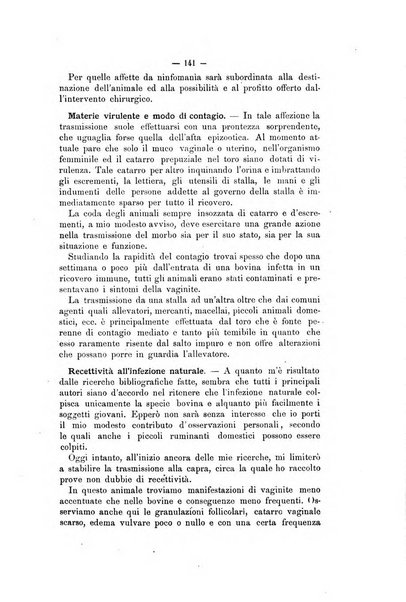 Archivio scientifico della Reale Società ed Accademia veterinaria italiana pubblicazione mensile