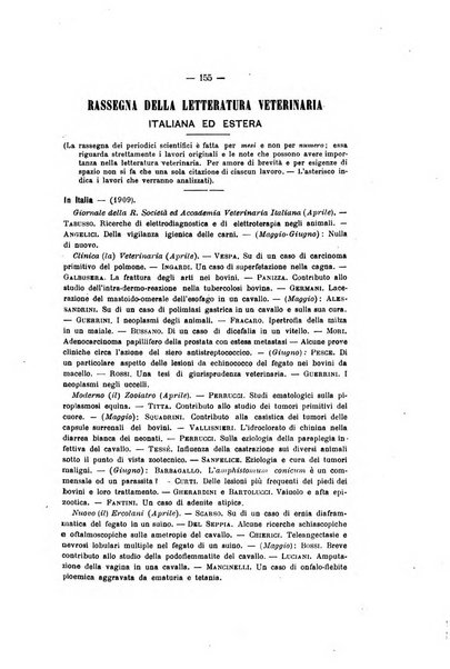 Archivio scientifico della Reale Società ed Accademia veterinaria italiana pubblicazione mensile