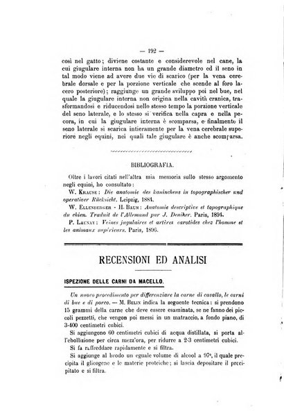 Archivio scientifico della Reale Società ed Accademia veterinaria italiana pubblicazione mensile