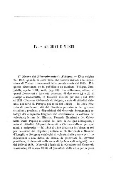 Archivio storico del Risorgimento umbro (1796-1870)