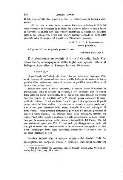 Archivio storico del Risorgimento umbro (1796-1870)