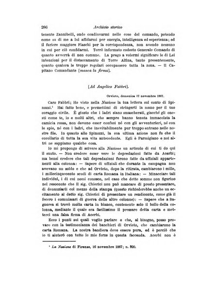 Archivio storico del Risorgimento umbro (1796-1870)