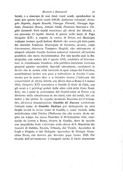 Archivio storico del Risorgimento umbro (1796-1870)