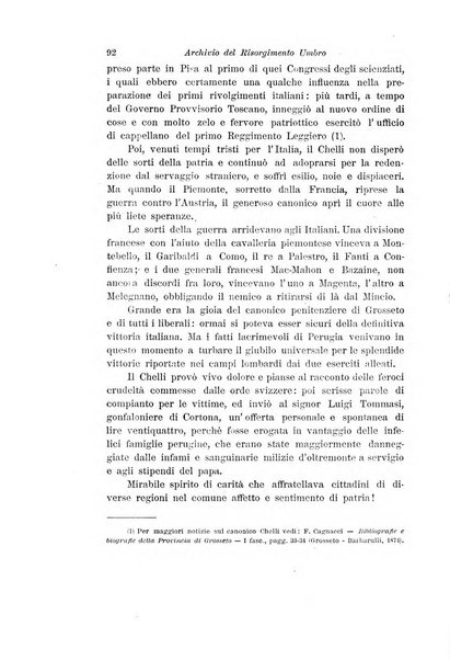 Archivio storico del Risorgimento umbro (1796-1870)