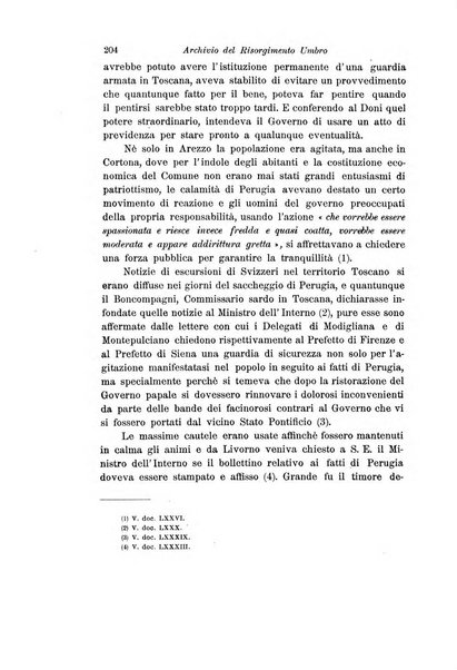 Archivio storico del Risorgimento umbro (1796-1870)