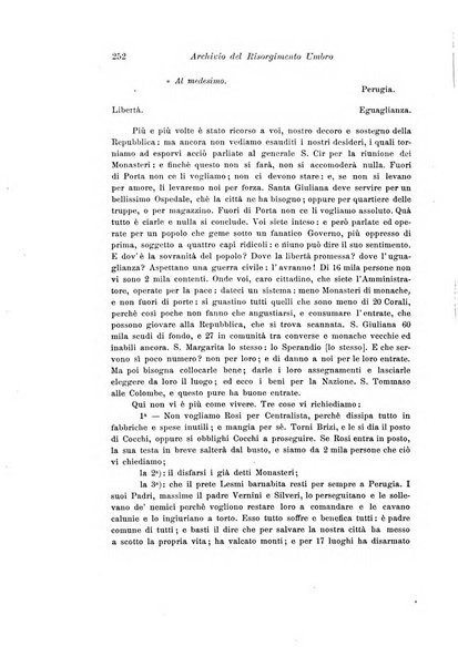 Archivio storico del Risorgimento umbro (1796-1870)