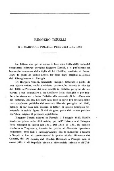 Archivio storico del Risorgimento umbro (1796-1870)