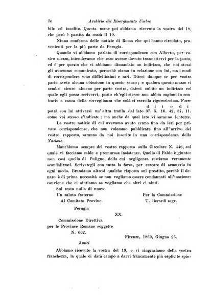 Archivio storico del Risorgimento umbro (1796-1870)