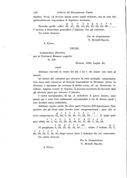 Archivio storico del Risorgimento umbro (1796-1870)