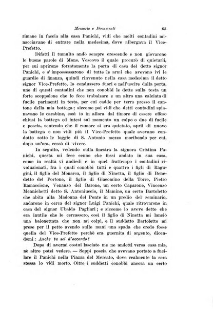 Archivio storico del Risorgimento umbro (1796-1870)