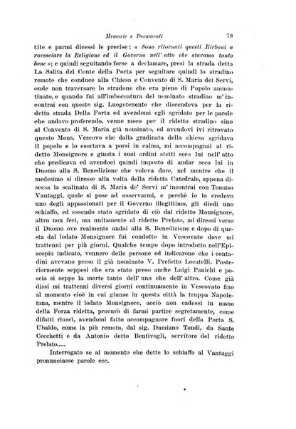 Archivio storico del Risorgimento umbro (1796-1870)