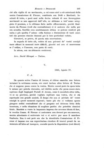 Archivio storico del Risorgimento umbro (1796-1870)