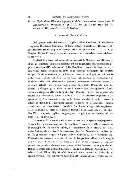 Archivio storico del Risorgimento umbro (1796-1870)