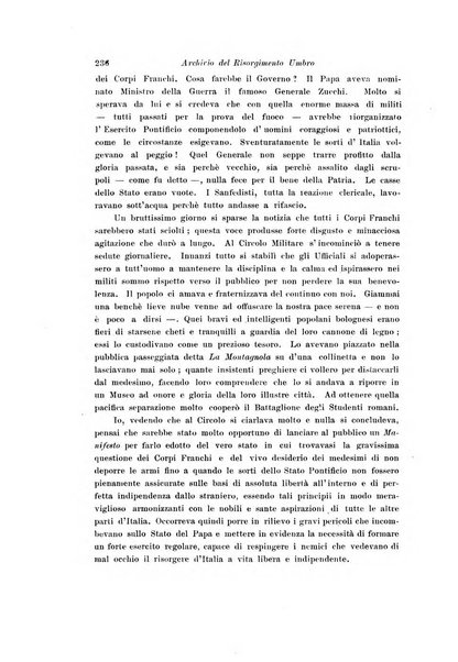 Archivio storico del Risorgimento umbro (1796-1870)