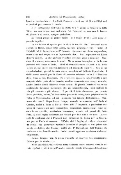 Archivio storico del Risorgimento umbro (1796-1870)