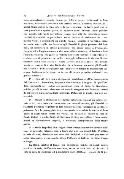 Archivio storico del Risorgimento umbro (1796-1870)