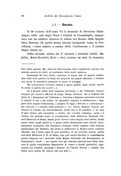 Archivio storico del Risorgimento umbro (1796-1870)