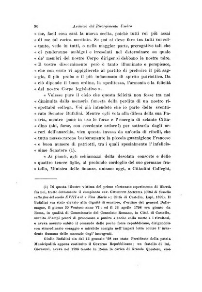 Archivio storico del Risorgimento umbro (1796-1870)