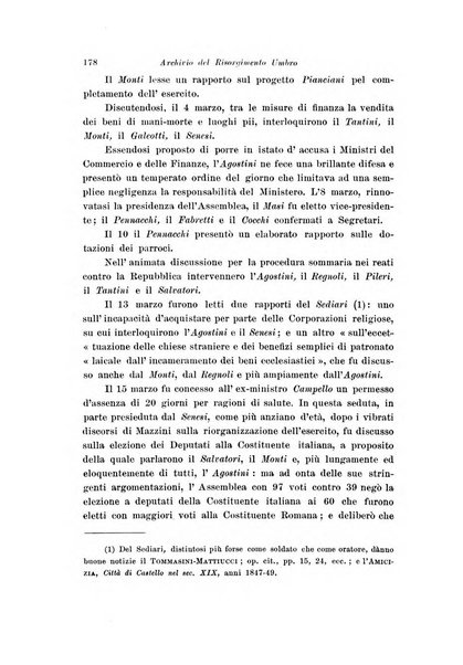 Archivio storico del Risorgimento umbro (1796-1870)