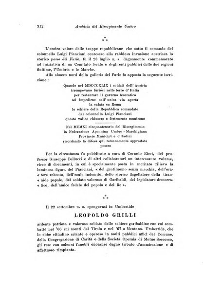 Archivio storico del Risorgimento umbro (1796-1870)