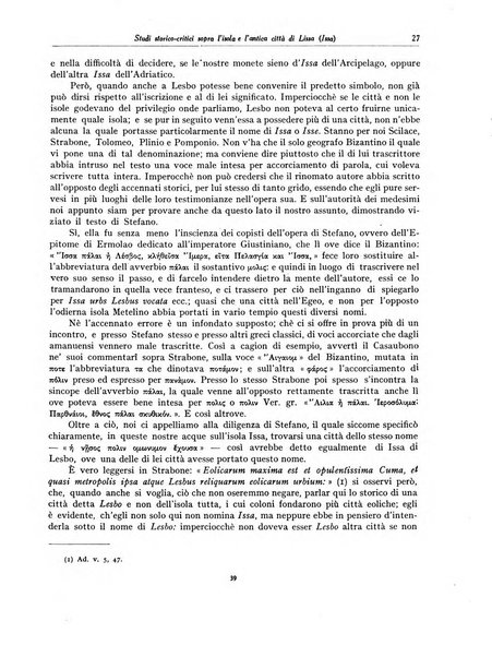 Archivio storico per la Dalmazia pubblicazione mensile