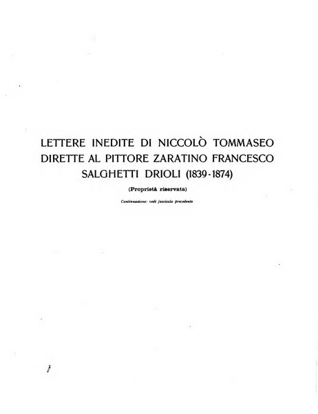 Archivio storico per la Dalmazia pubblicazione mensile